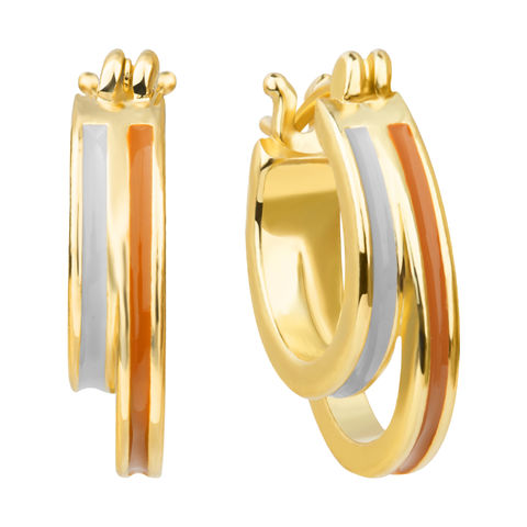 Wholesale Women Jewelry Gold Silver Ear Hoop Dangle Earrings Chic Chritmas Gifts 