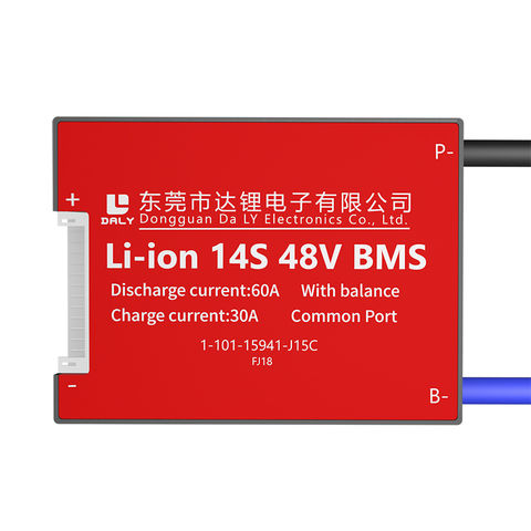 Buy Wholesale China Factory Profession Li-ion 14s 60a 48v Pcb Bms Common  Port Balance Use For Lithium Battery E Bike & Battery Bms E Bike at USD 22