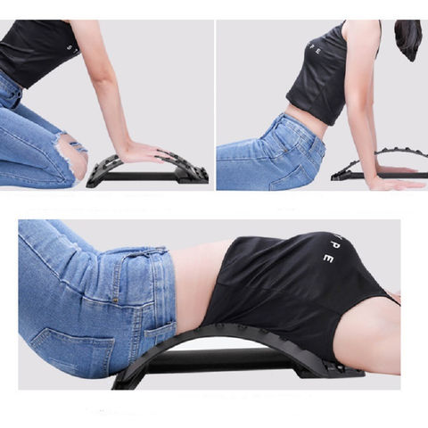 Buy Wholesale China 3 Level Portable Chiropractic Massager, Lower Back  Stretcher For Lower Back Pain Relief Device & Folding Stretcher at USD 3.19