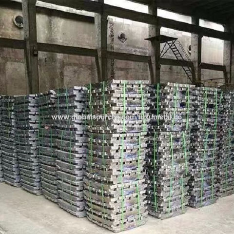 Buy Wholesale China Factory Directly Supply High Quality Lead Ingot 99.994%  Bulk Lead Ingots & Lead Ingot at USD 1700