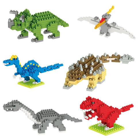 First Builders Dinosaurio Con Bloques Lulufun Kit Dinosaurio De