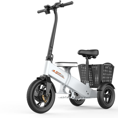 Compre Triciclo Eléctrico Plegable, Scooter Eléctrico Para Adultos