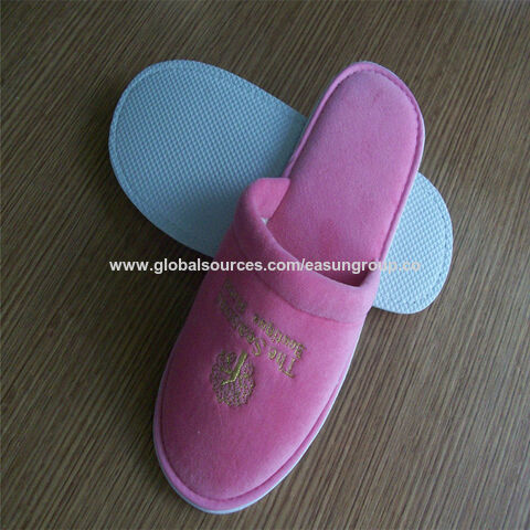 folding slippers in pouch