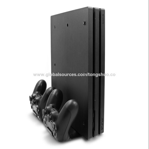 Station de Charge Verticale Refroidissante pour Deux Manettes PS4 Slim/PS4 Pro