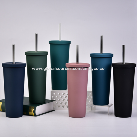 Buy Wholesale China 304 Stainless Steel Thermos Straw Tumbler Fit Car Gift Coffee  Cup Customized Outdoor Coffee Mug & Stainless Steel Travel Mug Tumbler at  USD 3.45