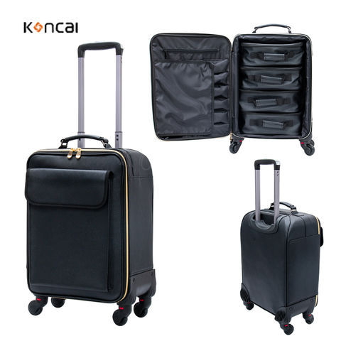 Professional Multi-Capacity 2 in 1 Brown Nylon Makeup Trolley Case - China  Beauty Organizer and Cosmetics Organizer price