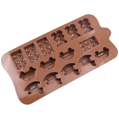 DIY Car Shape Cake Mold Soap Flexible Silicone Mould For Candy Chocolate TN
