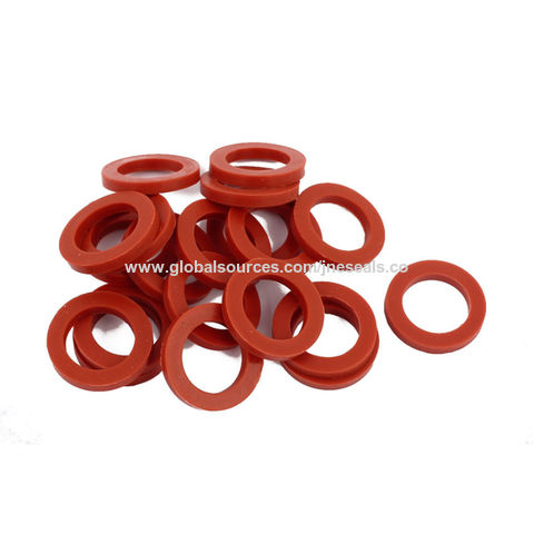 Heat Resistant Water Bottle Silicone Seal Ring - China Flat Gasket for  Bottles and O-Ring price
