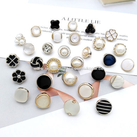 Women's Shirt Metal Alloy Buttons For Decoration - Expore China ...