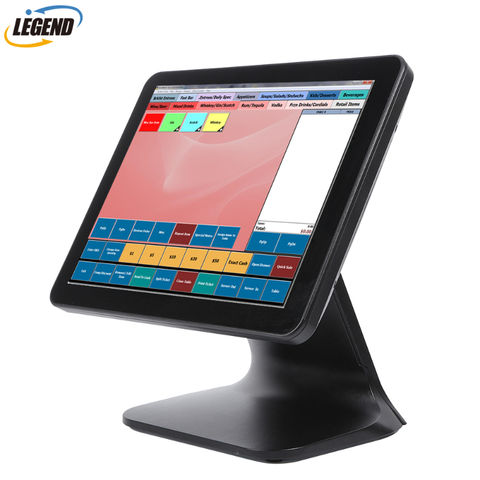 Cash Register 0$ Monthly Fee Software for Restaurant 15,6" Touch Screen POS 