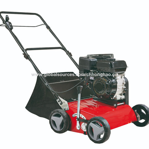Scarificateur à gazon à essence 212cc pour jardin Râteau Défeutreur La machine à herbe à peigne