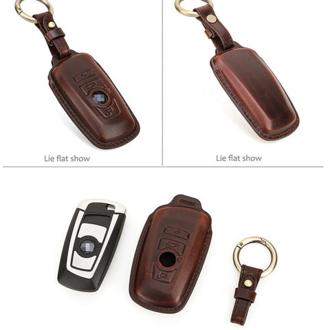 Buy Wholesale China Genuine Leather Handmade Smart Car Key Case Cover Bag  Customized For Benz Glc Glk Gla Cls Slk & Handmade Smart Car Key Case at  USD 5.5