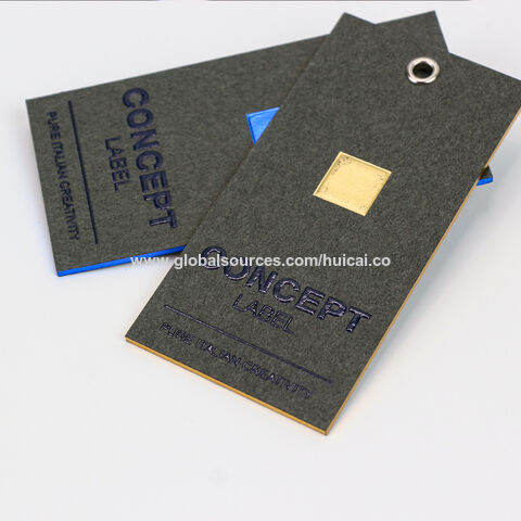 Custom Luxury Clothing Swing Tags Factory Free Design Brand Name Logo  Hangtag Custom Fashion Hang Tag For Garment - China Wholesale Hang Tags  $0.01 from Guangzhou Huicai Garment Accessories Co.,Ltd