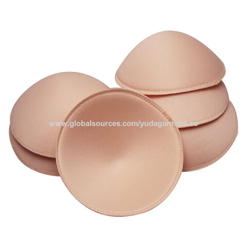 Bra Inserts Pads Pushup 3 Pair Womens Removable Smart Cups Bra Inserts Pads  For Swimwear Sports (Skin-Color) 