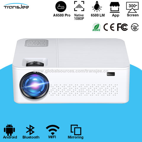 Wholesale China New Android Projector, 1080p Projector, Wifi Video Proyector With Ce Fcc Rohs Telec & Android at USD 148 | Global Sources