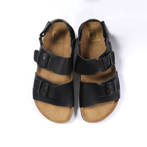 cork sole slides