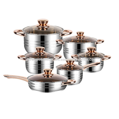 13 Piece Premium Die Cast cookware set Home Non Stick Pot Set Cookware Set  - CNPOCOCINA