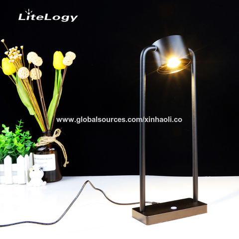 Dimmer Black Dining Room Light, Black Night Table Lamps
