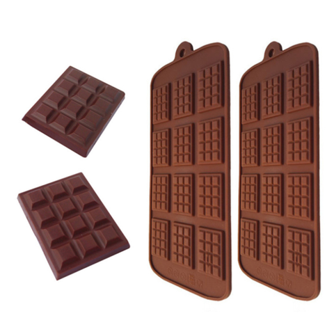 Buy Wholesale China 1pcs Silicone Mold 12 Cells Chocolate Mold Fondant  Patisserie Candy Bar Mold Cake Mold Decoration & Chocolate Mold at USD 0.45