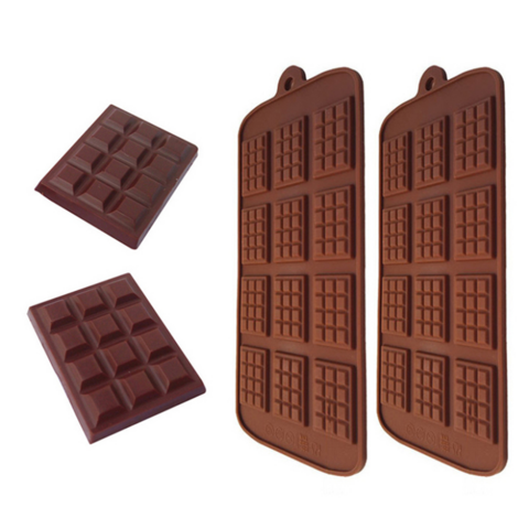 Full Size Name Brand Chocolate Candy Bar Silicone Mold 