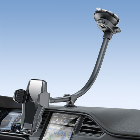 Details about   Car Smart Phone Holder Long Arm Windshield Mount Bracket Stand with Suction Cup 