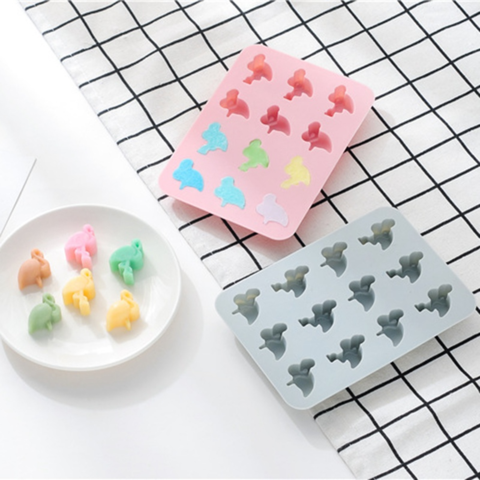 1pc Gummy Bear Mold Trays with Dropper, Fun Making Gummy Bears