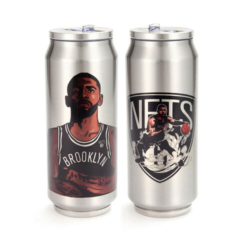 Edelstahlbecher 500ml mit individuellem Muster, Dosenform, Sport Thermobecher als Geschenk für Jungen, Männer und Fans for sale at factory direct price