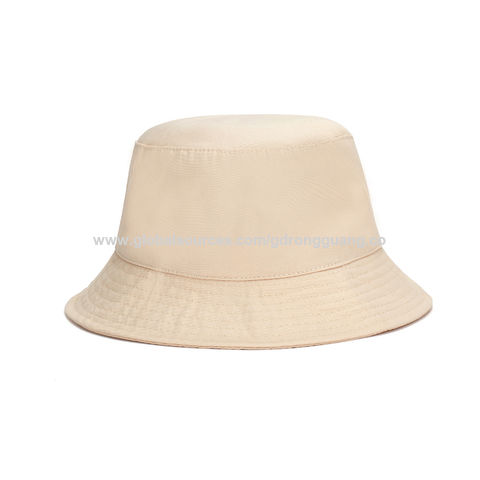 Buy Standard Quality China Wholesale High Quality Cotton Blank Bucket Hat  Custom Your Own Logo Designer Bucket Hats For Men Women $0.95 Direct from  Factory at Guangdong RongGuang Clothing Co.,Ltd