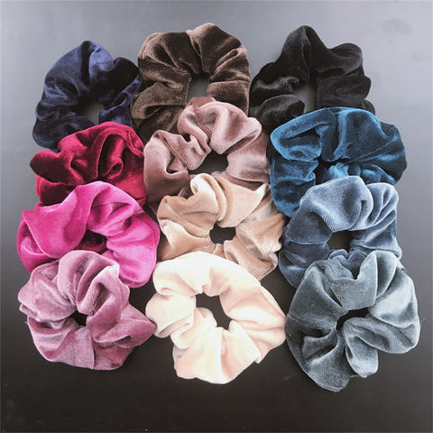 62 Pcs Colorful Silk Scrunchies Satin Hair Band Scrunchies Set,Hair Scrunchy