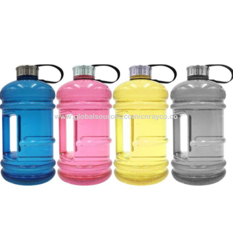 Buy Wholesale China 2.2l Half Gallon Gym Customized Sleeve Bodybuilding Bpa  Free Big Sports Water Bottle With Case & 2.2l Gym Water Bottle at USD 2