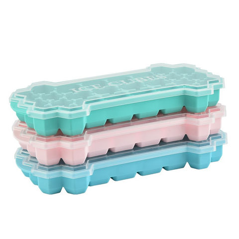 Silicone Ice Cube Mold 6 Lattice Ice Tray Bar Kitchen Ice Cube