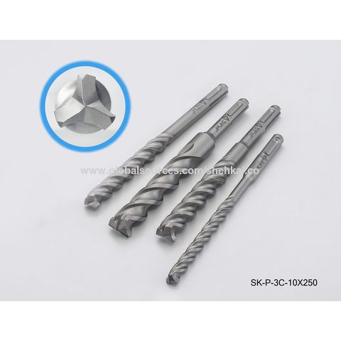 500 1/2 Diameter SDS Plus Rotary Hammer Carbide Tipped Drill Bits