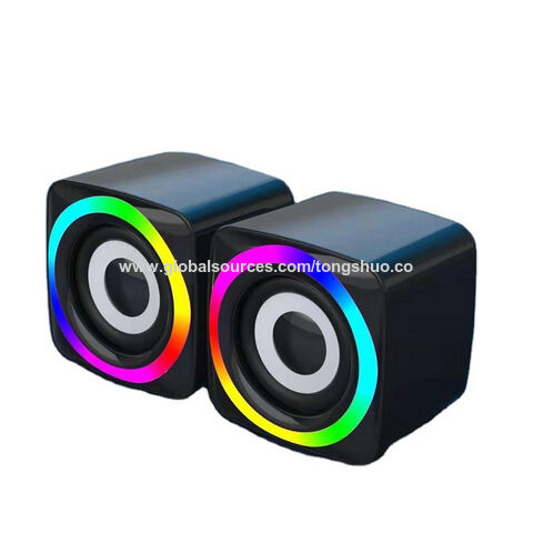 Small wired clearance stereo speakers