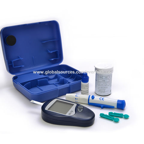 China Blood Glucose Meter Monitoring System, CE, with 10 strips and ...