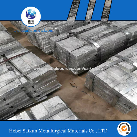 China Zinc ingot/Zinc block/Die-casting alloy battery/Chemical ...