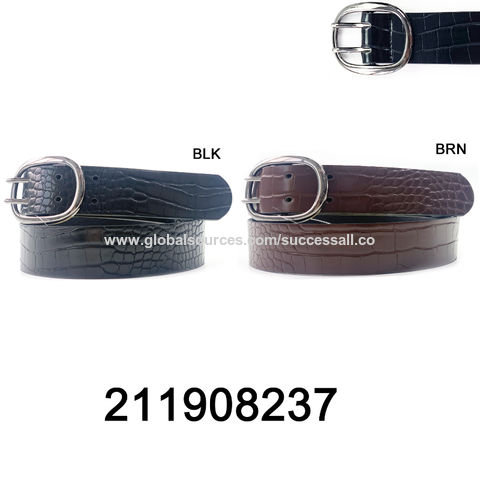 Großhandel klassische PU-Ledergürtel für den täglichen Gebrauch for sale at factory direct price