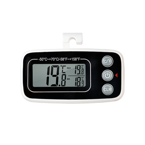 Buy Wholesale China Digital Freezer Thermometer For Fridge Thermometer  Display Max/min Temperature Record & Freezer Thermometer at USD 2