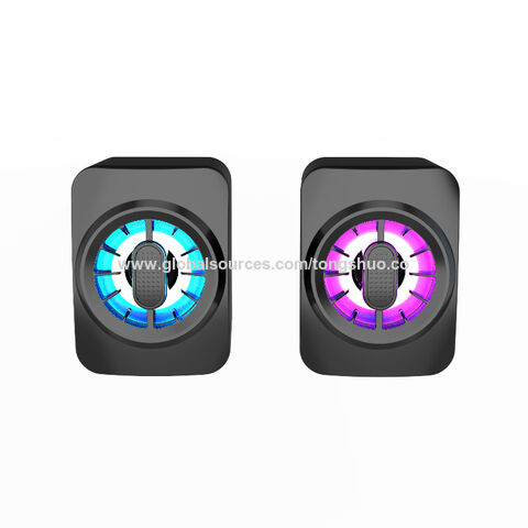 China Tws Led Mini computer Speakers Stereo Sound desktop speaker on ...