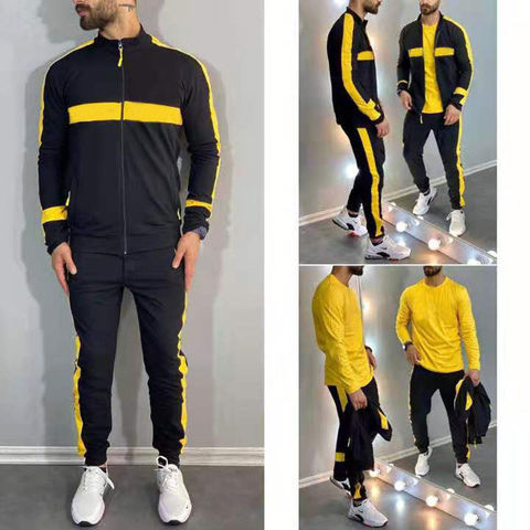 High Quality Fashion Design Zipped Patchwork Casual Sport Suit Unisex  Cotton Tracksuit 2 Piece Sets Sport Kit Set - China Casual Clothing Set and  Sportswear Set price