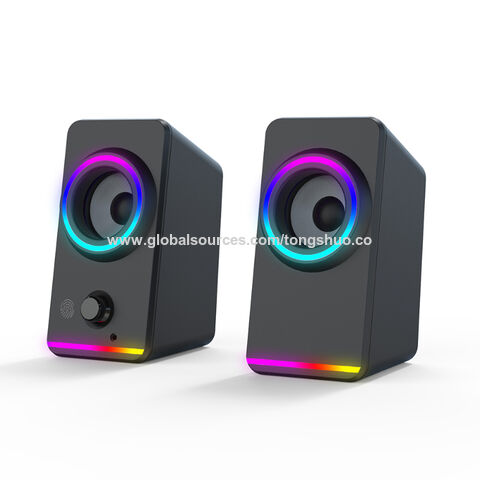 Buy Wholesale China New Design Subwoofer Rgb Light Usb Wired Computer ...