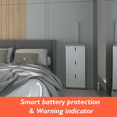 China 51.2V 100Ah ,LiFePO4 battery, 5000 cycles, IEC/UN3480, for Solar ...