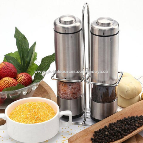 Buy Wholesale China Electric Salt And Pepper Grinder Set - Battery