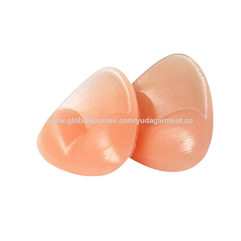 Oenbopo 3D Silicone Breast Pads Inserts Breast Enhancers Padding Breast Bra Pads Color : Transparent 