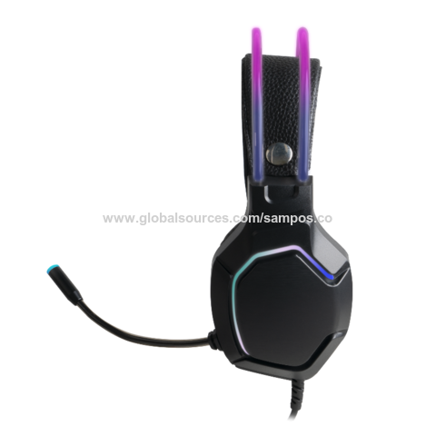 Casque de jeu Surround professionnel de haute qualité pour ordinateur, casque filaire avec micro, casque léger pour gamer