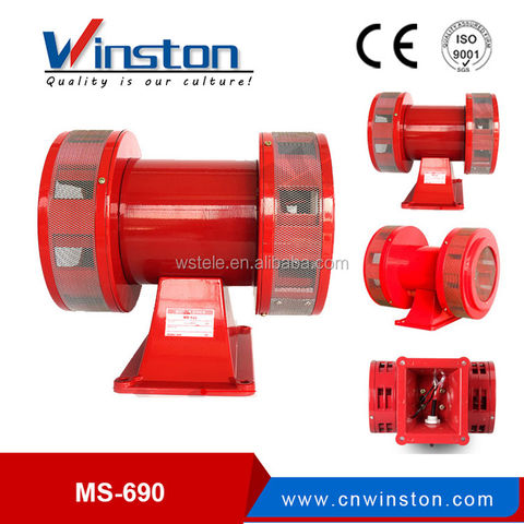 Winston Electric Motor Siren Ms Series Ms 190 290 390 490 590 690 790 With High Sound Siren Motor Siren Warning Siren Buy China Motor Siren On Globalsources Com