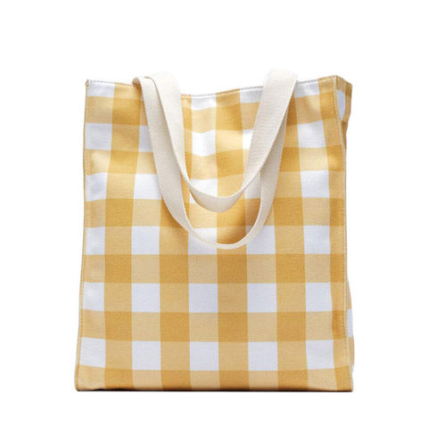 Plaid on sale bags wholesale