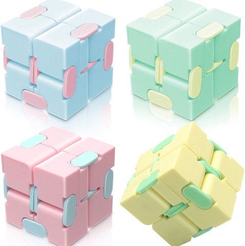 Buy Wholesale China Infinity Cube Fidget Sensory Toy For Kids Adults Stress Relief Magic Puzzle Flip Toy Finger Cube Fidget Toy At Usd 0 56 Global Sources