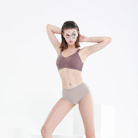 Wholesale Teens Modeling Lingerie Cotton, Lace, Seamless, Shaping 