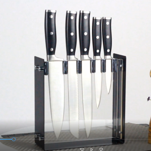 Wholesale Stainless Steel Best Chef Knife Set with Acrylic Holder - China Knives  Set, Kitchen Knife