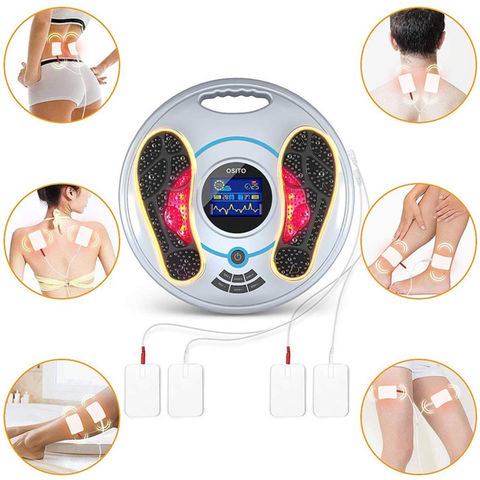 Foot Nerve Muscle Massager with EMS & TENS, Electric Foot